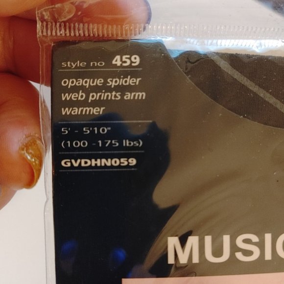 New Music Legs Spider Gloves - Picture 4 of 4